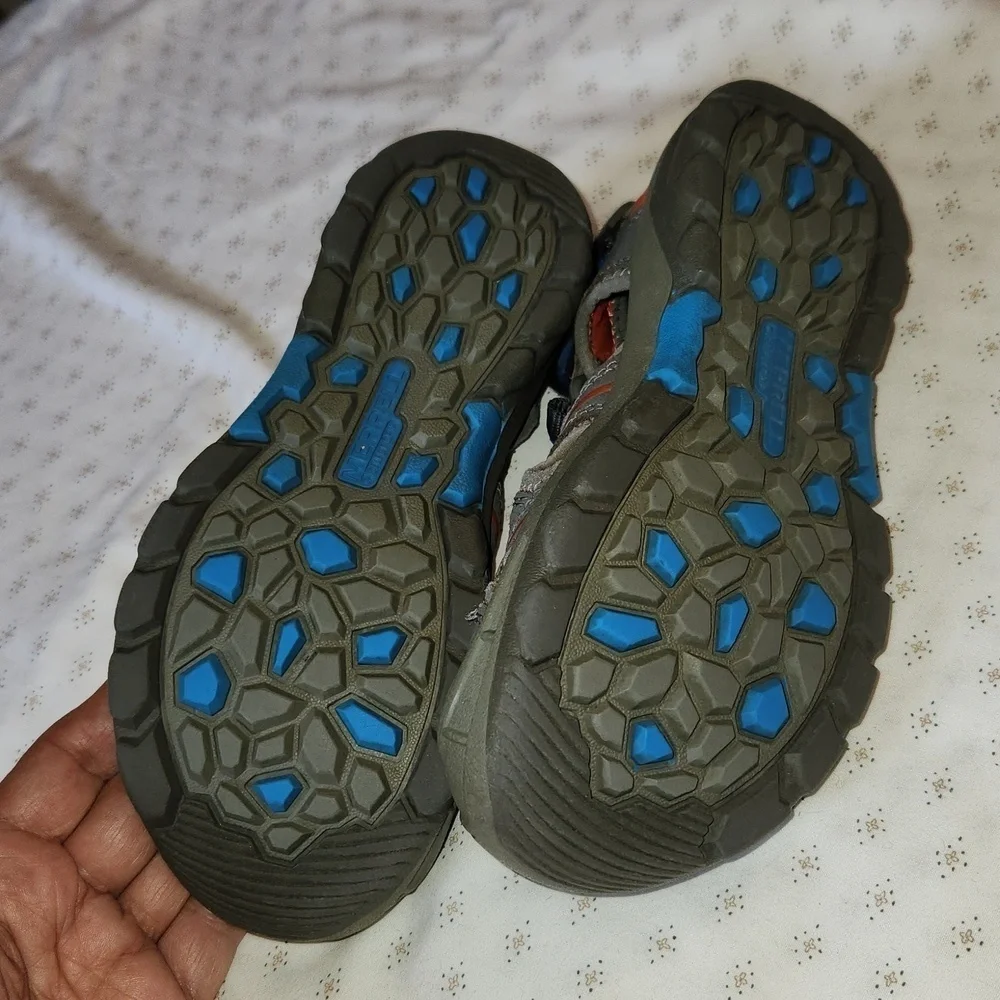 Merrell Hydro leather upper water hiking sandals sz 13 boys